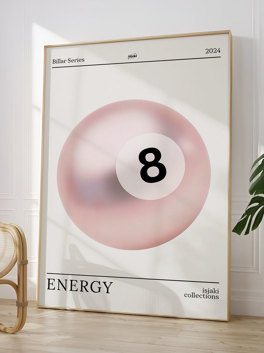 Pink 8 Ball (Energy) Print product image (4)