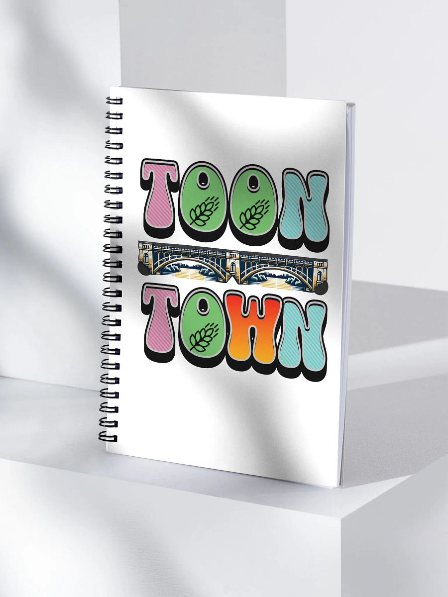 Toon Town Saskatoon Dreams Spiral Notebook product image (3)
