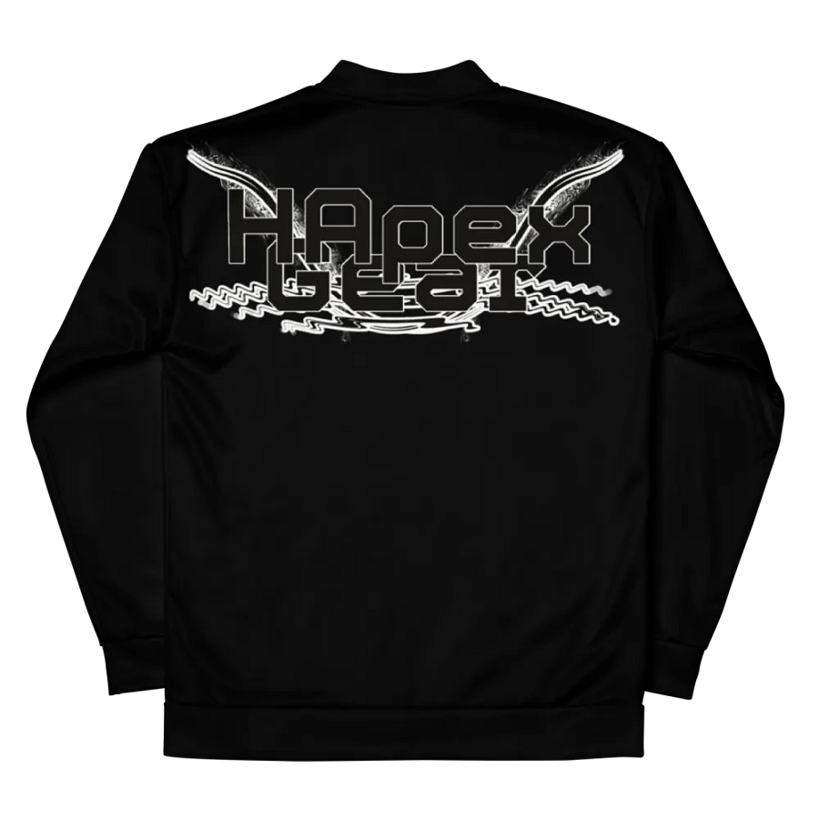 Bomber Jacket - Black - Black HApex Gear Black Logo product image (10)