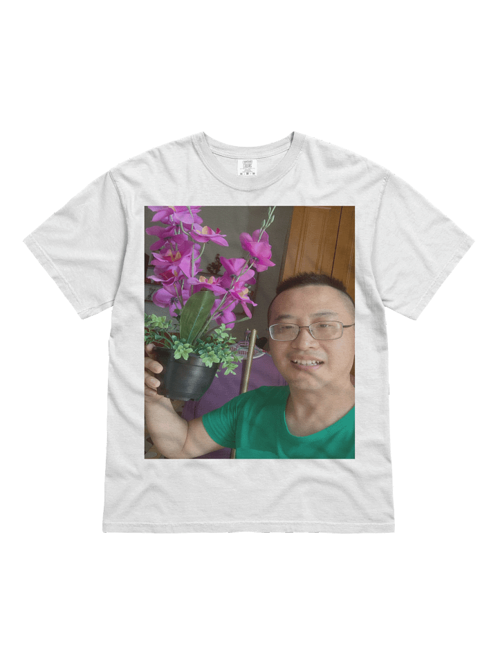 Comfort Colors Garment-Dyed Heavyweight T-Shirt: nice flower product image (12)