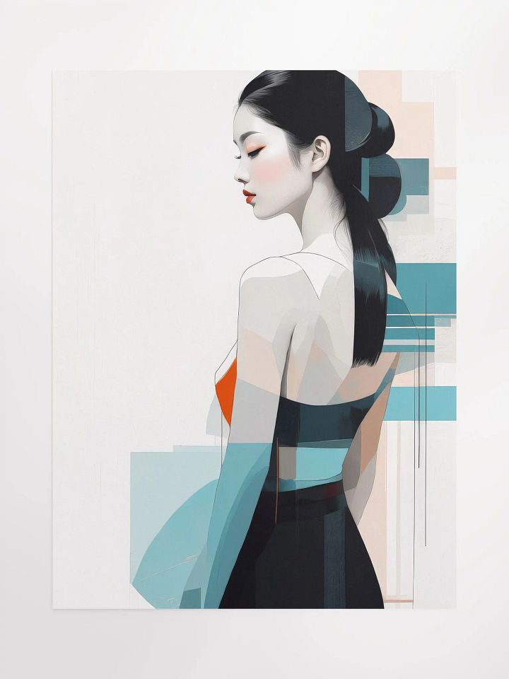 Touch of Blue Poster - Medium Size 18x24 Inches product image (1)