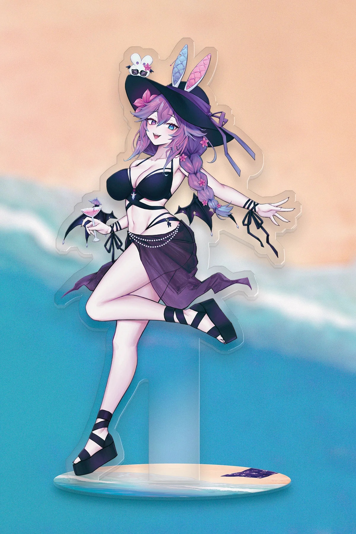 CottontailVA Beach Acrylic Standee | CottonTailVA Official Merch Store