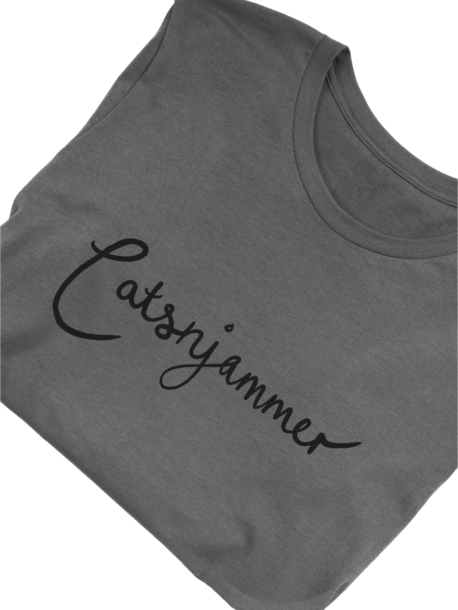 Catsnjammer Script Logo T Shirt - Muted product image (3)