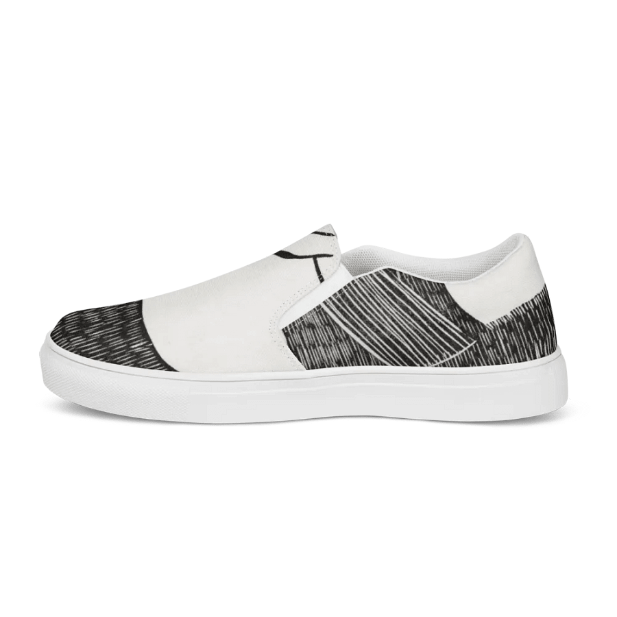 Premium White Men's Slip-On Shoes n. 18 product image (7)