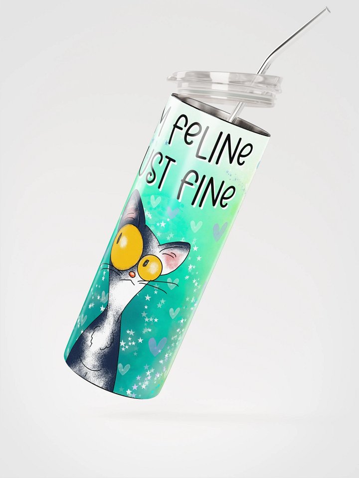Feline Fine Stainless Steel Tumbler product image (2)