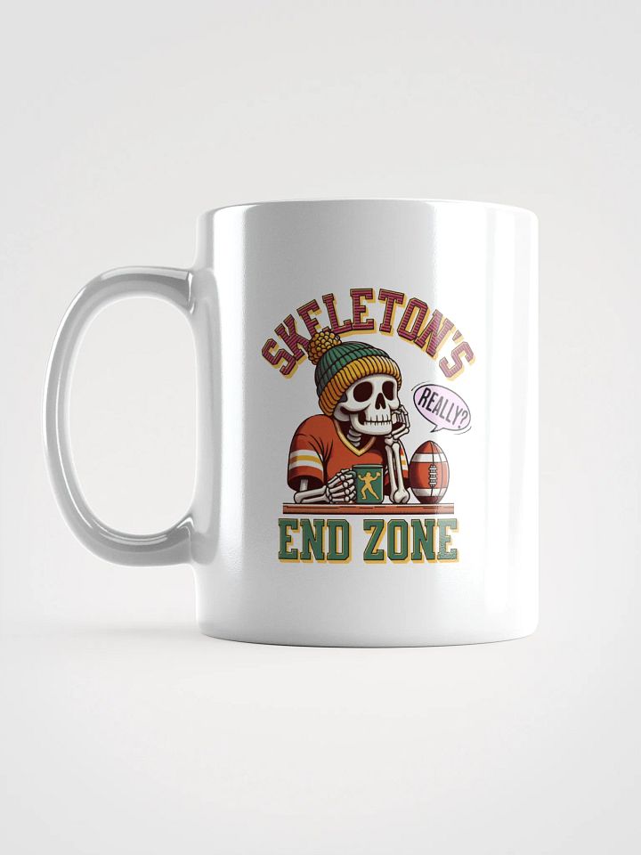 Skeletons End Zone Football Mug product image (1)
