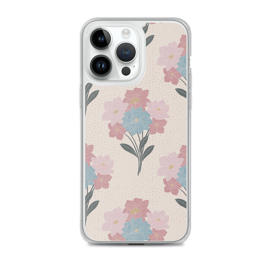 Floral Bunch Block Style MagSafe Soft Case for iPhone product image (1)