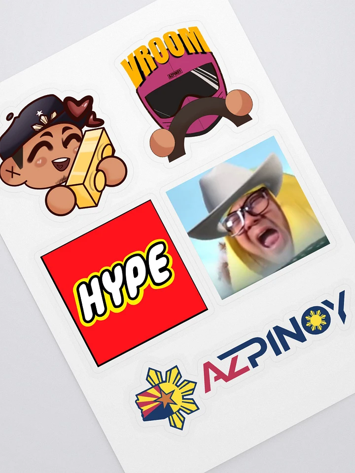 AZpinoy Sticker Sheet product image (1)