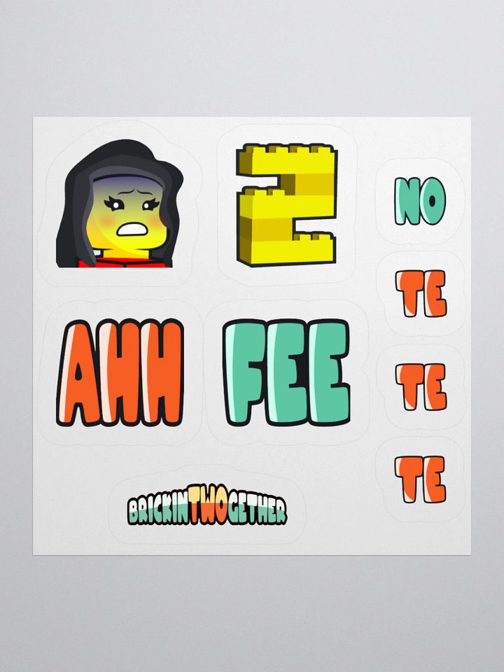 BrickinTwogether Sticker Sheet product image (2)