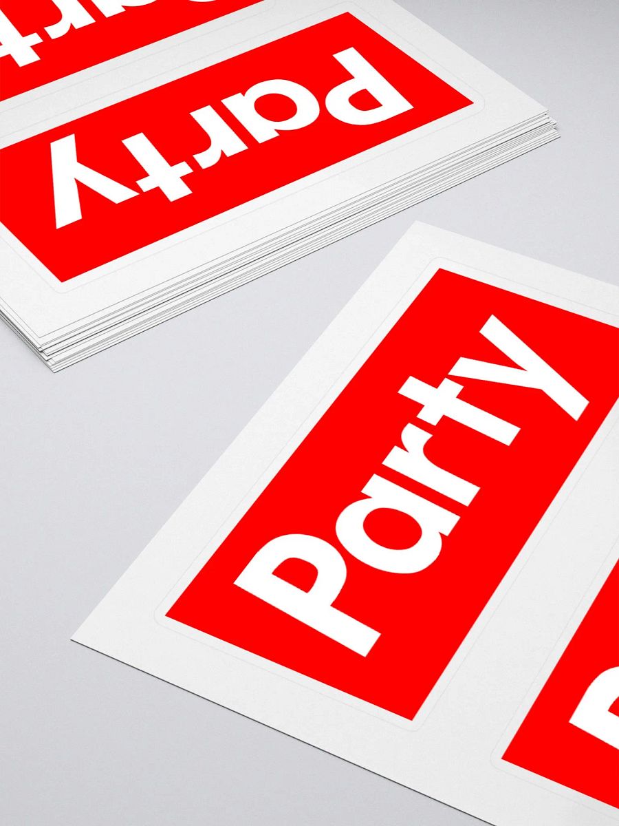 Double Trouble Party Stickers product image (4)