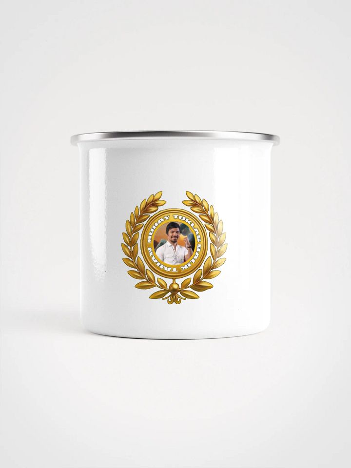 Senate Champ Manny Pacquiao TUKLAS BAWAT TANGKAY Enamel Mug product image (2)