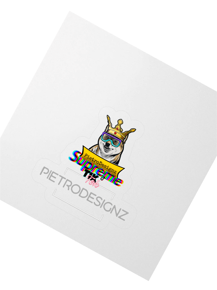 Kiss Cut Aufkleber pietrodesignz product image (6)