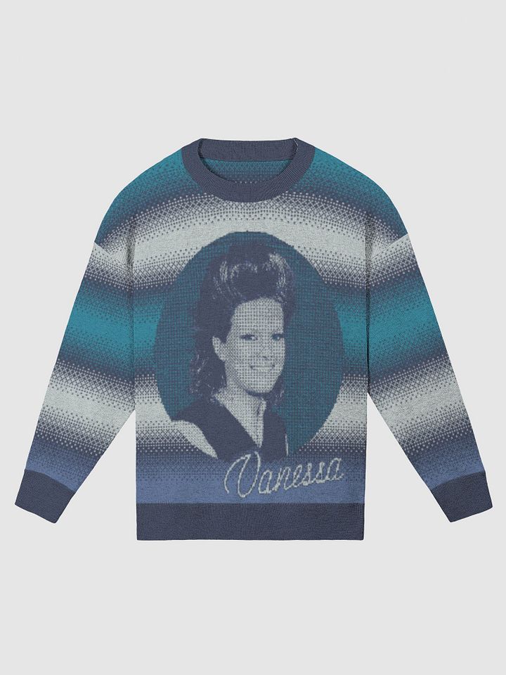 Vanessa Mullet Sweater - Blue product image (2)