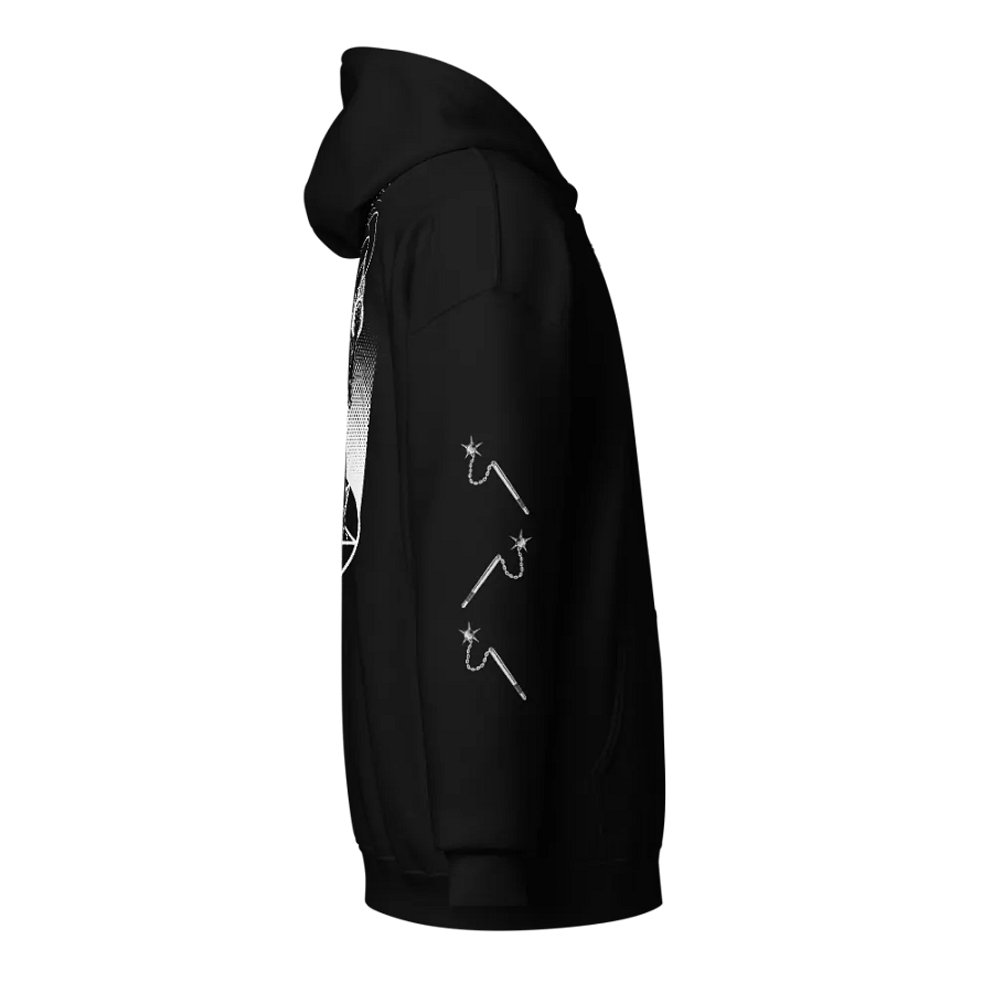 paintcultbuffet + kbthulu printed zip-up hoodie product image (33)