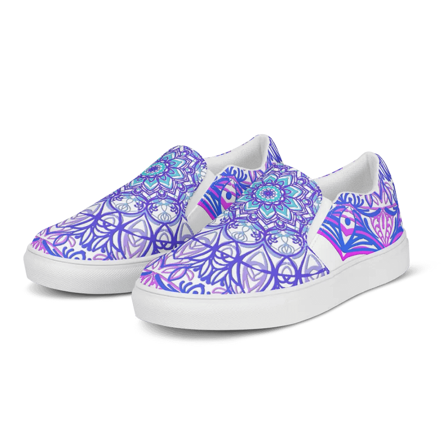 Mandala Magic Women's Slip-On Shoes product image (10)