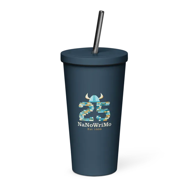 Insulated Tumbler with Straw - 25th Anniversary Version product image (1)