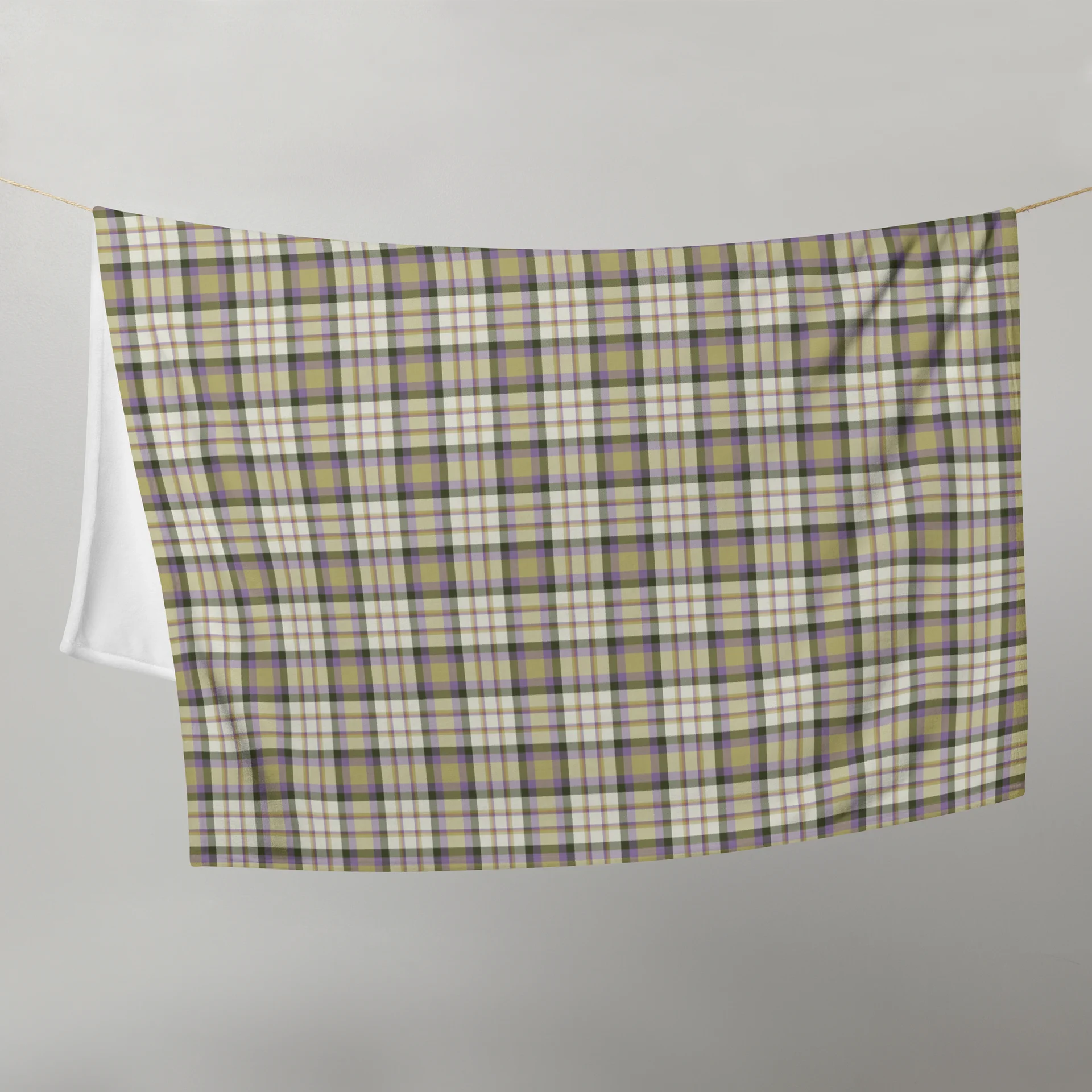 Light FVW Tartan | Throw Blanket product image (5)