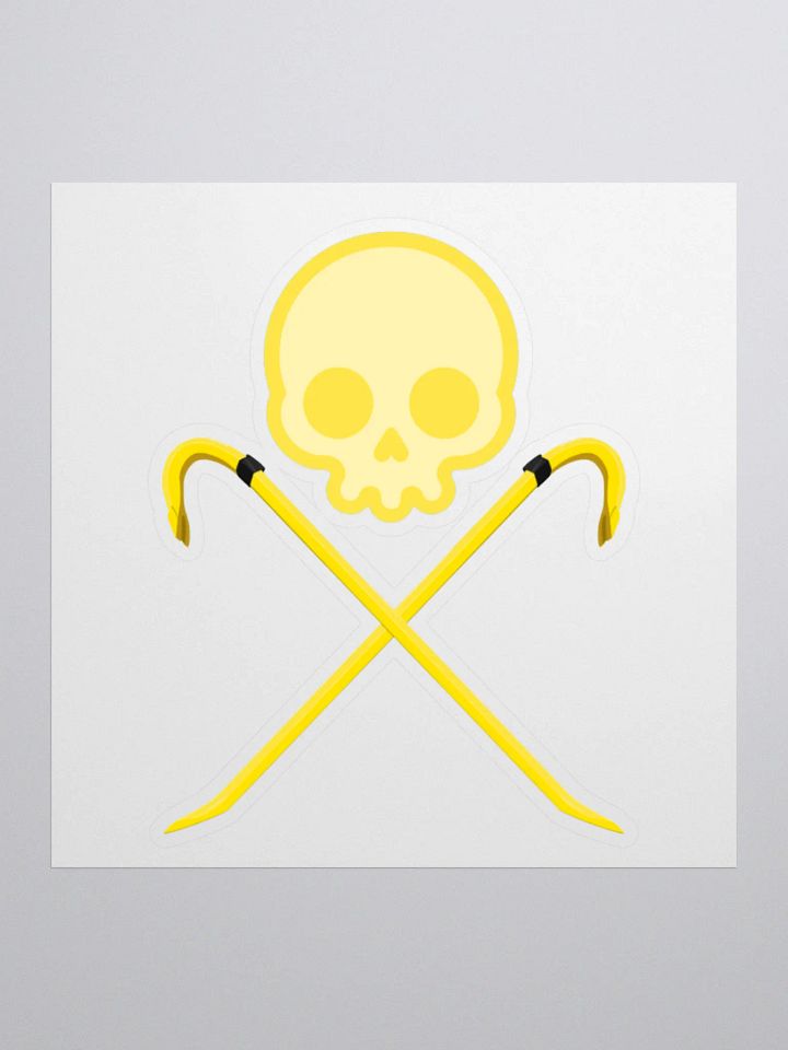 Skulls Keep Happening Sticker product image (1)