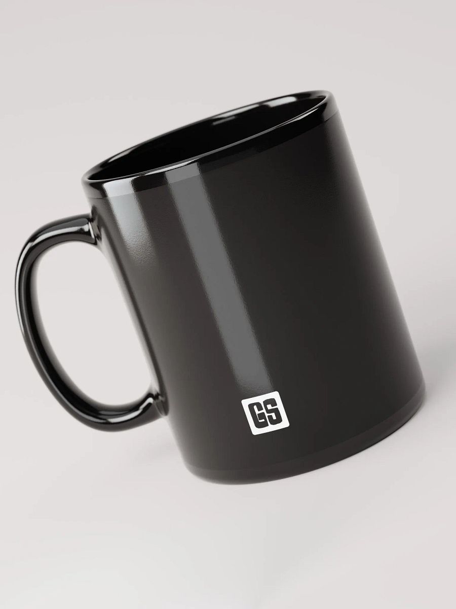 Robinson R22 Black Helicopter Cartoon Mug product image (3)