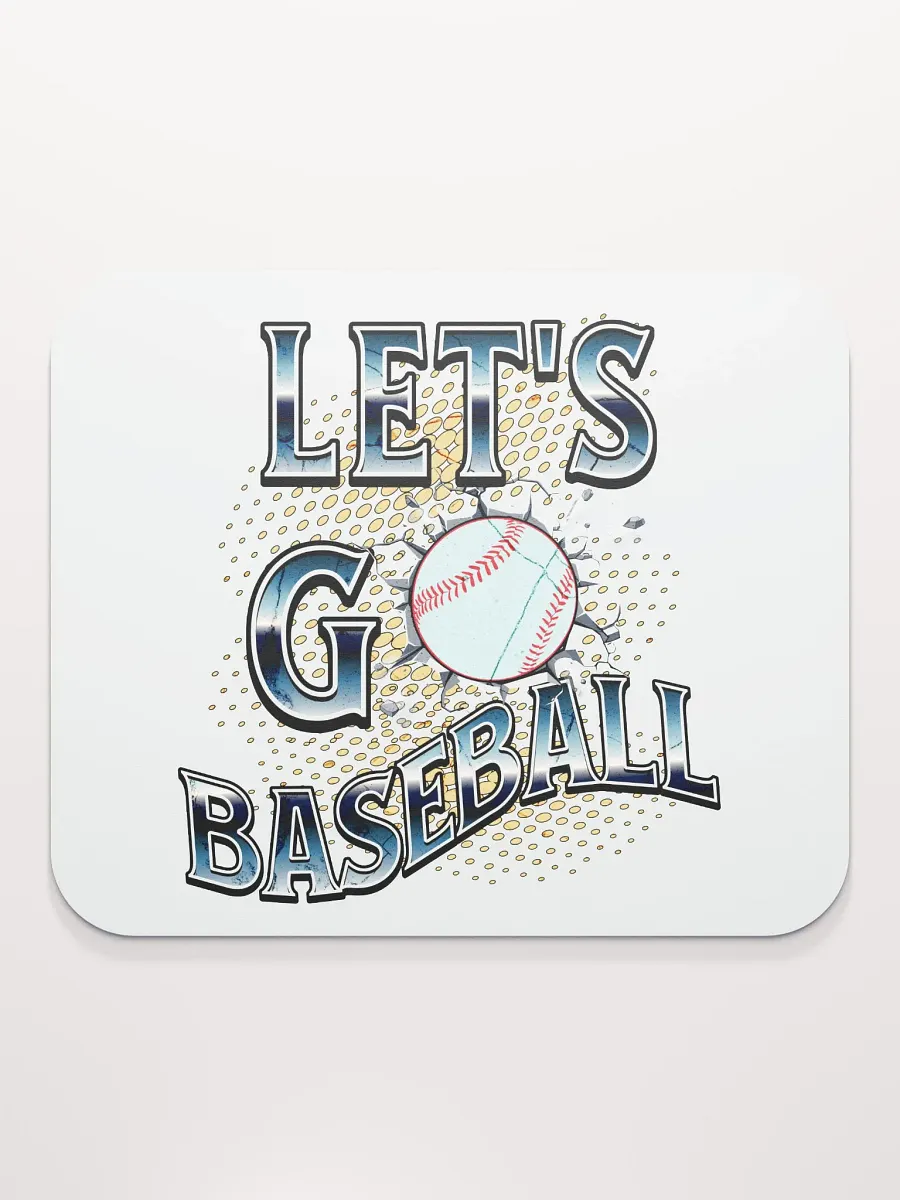 Lets Go Baseball Dynamic Breakthrough Mouse Pad product image (2)