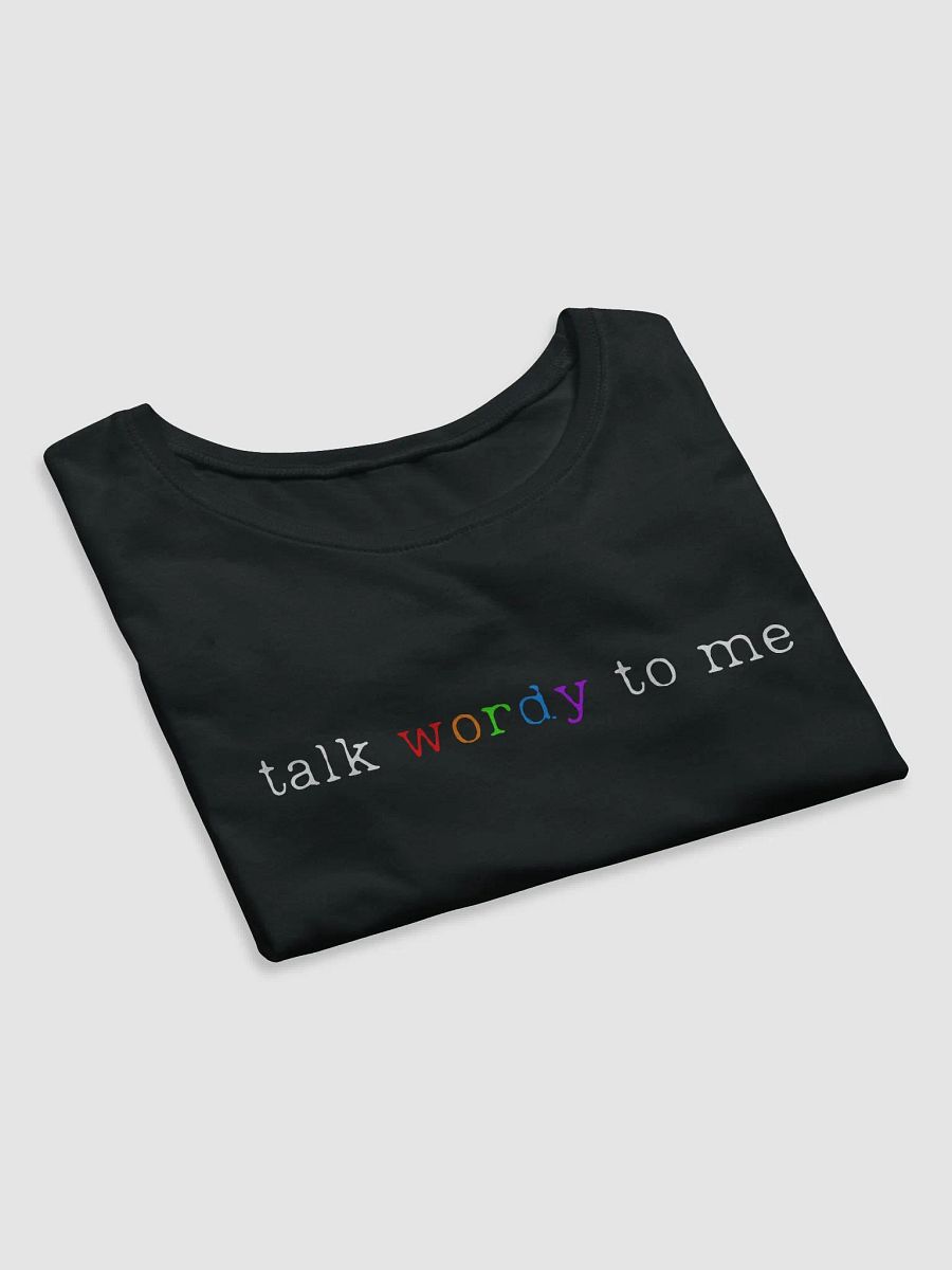 [talk wordy] crop top — pride edition product image (7)