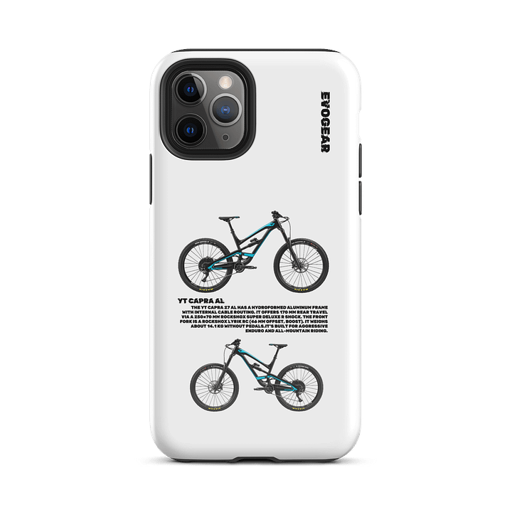 white YT Capra 27 AL iPhone Case product image (49)