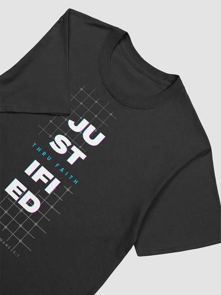 Justified by Faith T-shirt product image (2)