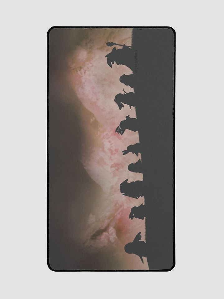 The Bun of the Pings Desk Mat (Red) product image (2)