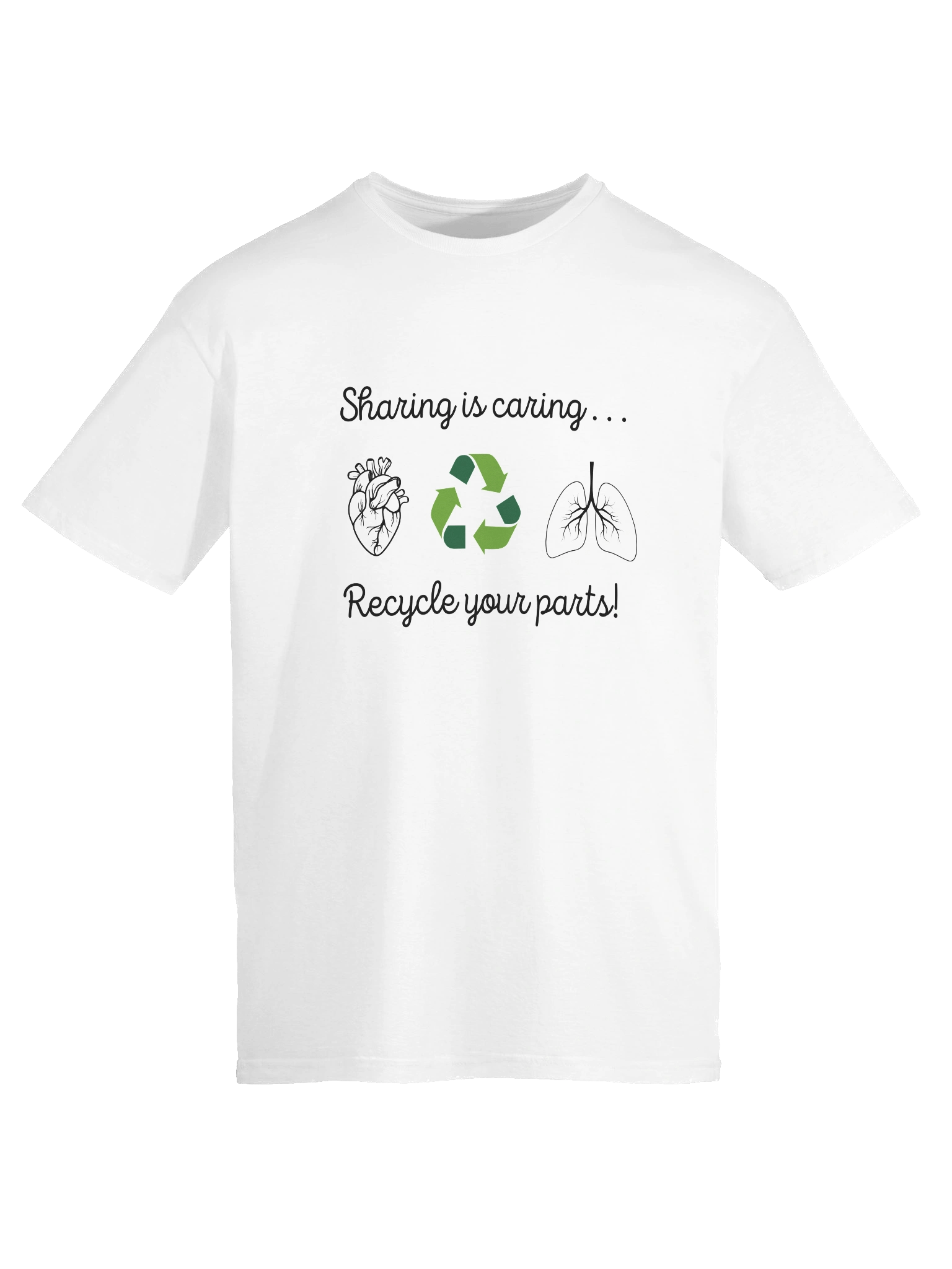 Sharing is Caring Loop Unisex T-Shirt product image (9)