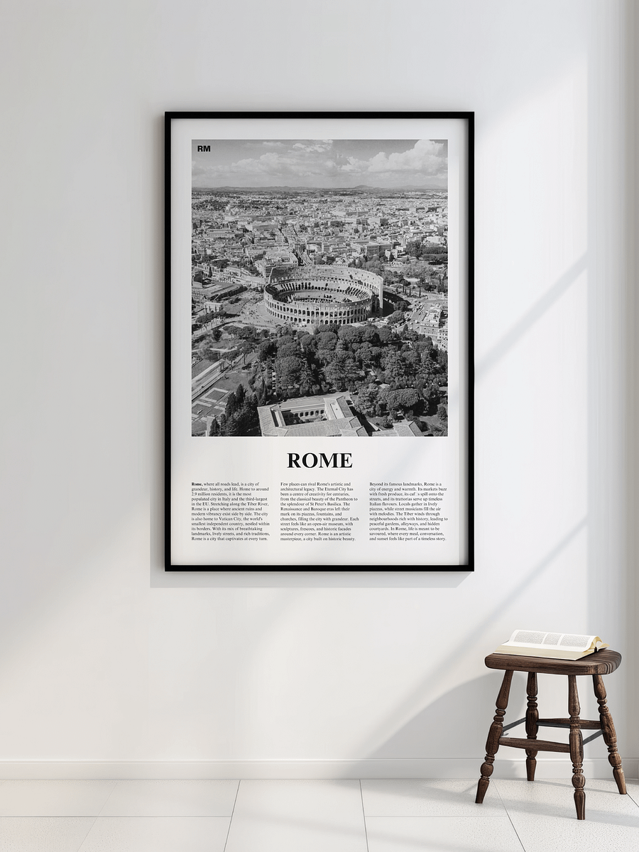 Rome 01 Newspaper Poster product image (4)