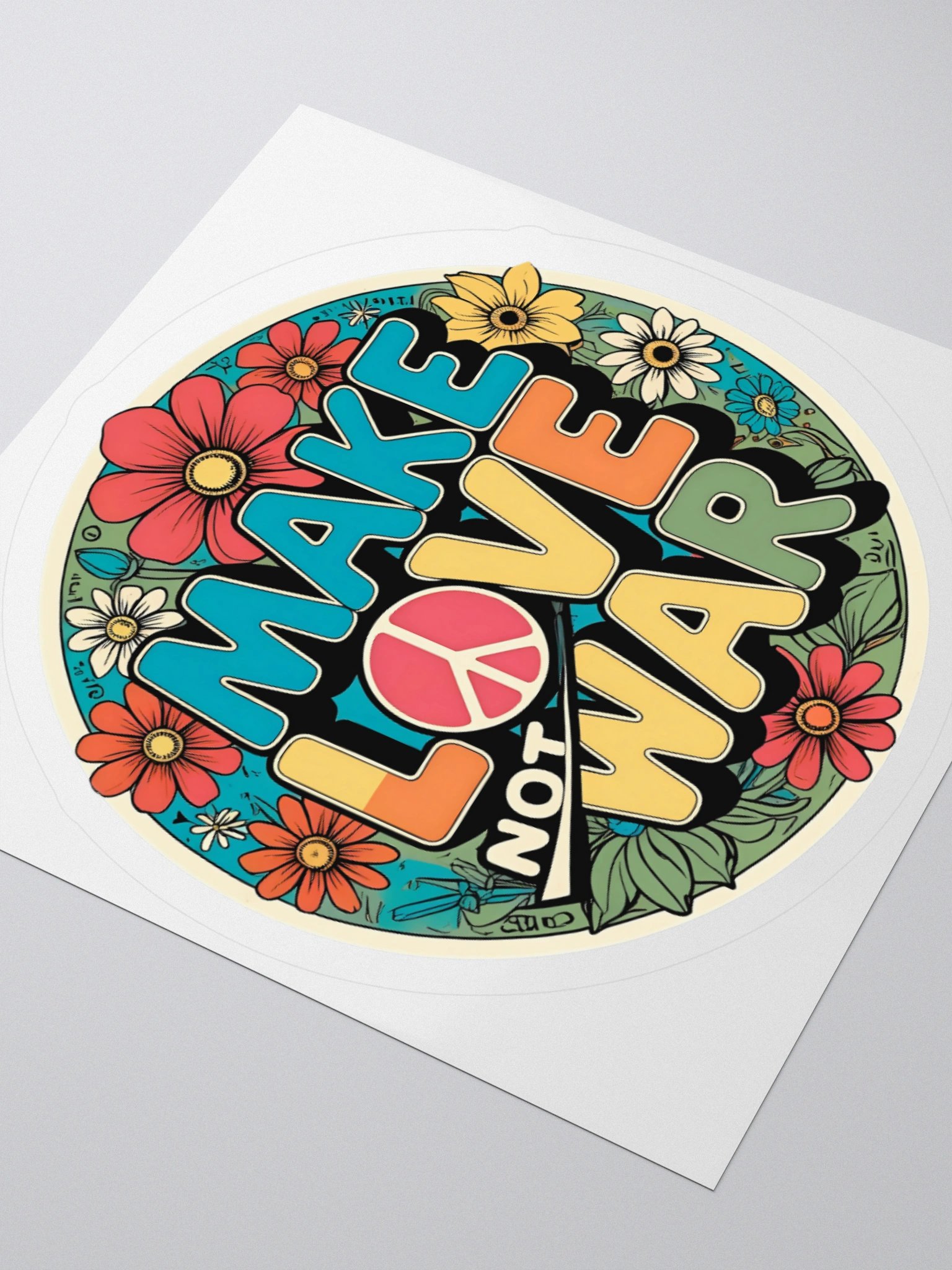 Peaceful Floral Love Sticker Set product image (9)