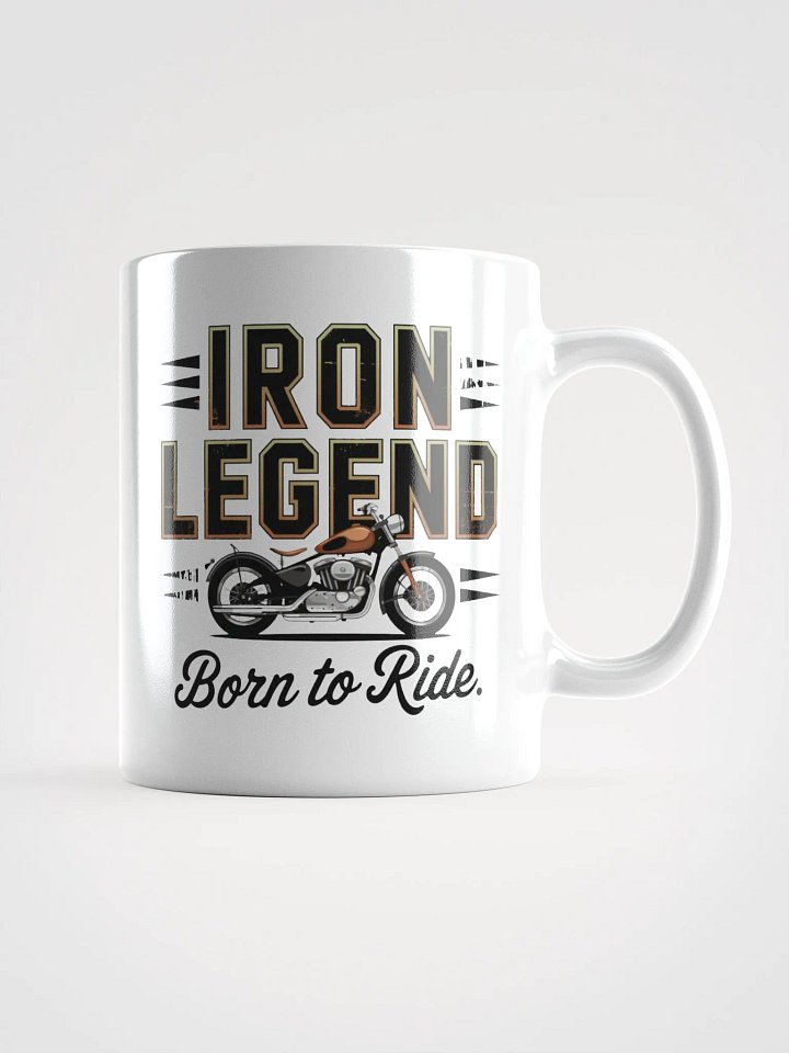 Iron Legend Born to Ride Coffee Mug, 11oz 15oz 20oz sizes product image (1)