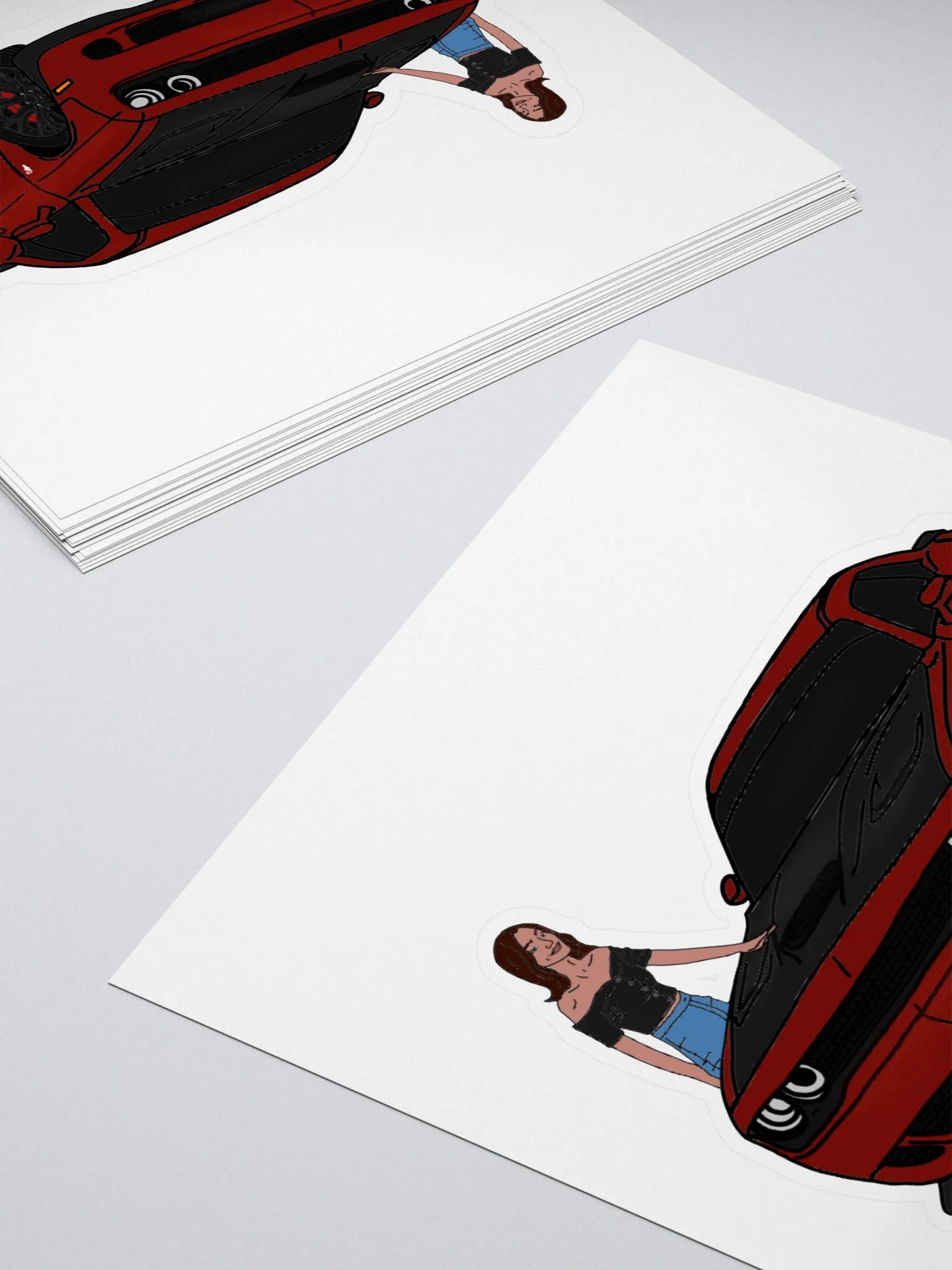 Ashley w/ Hellcat Sticker product image (4)