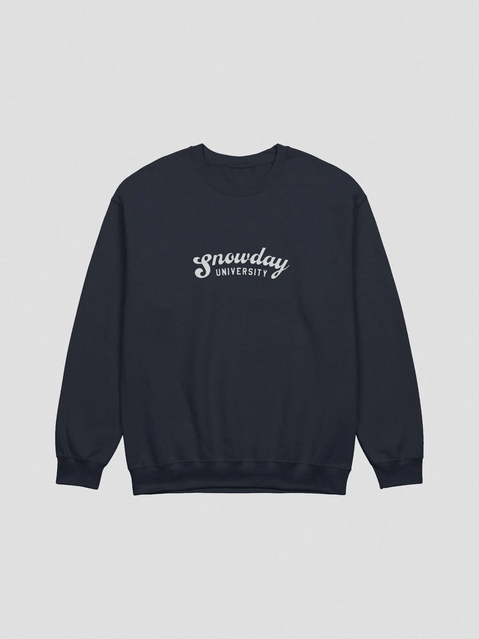 Snowday University crewneck - navy product image (1)