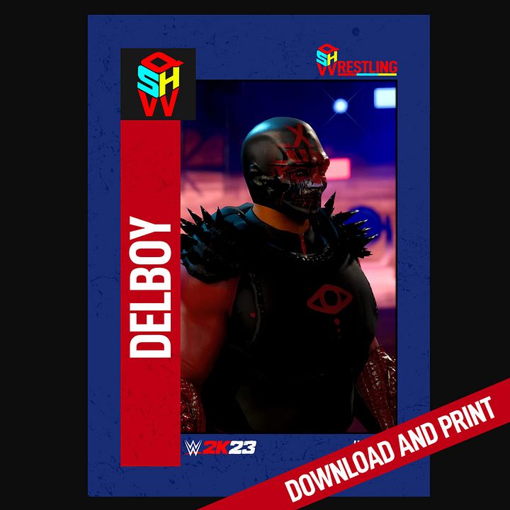 DELBOY QSHW COMMEMORATIVE TRADING CARD - WWE2K23 product image (1)