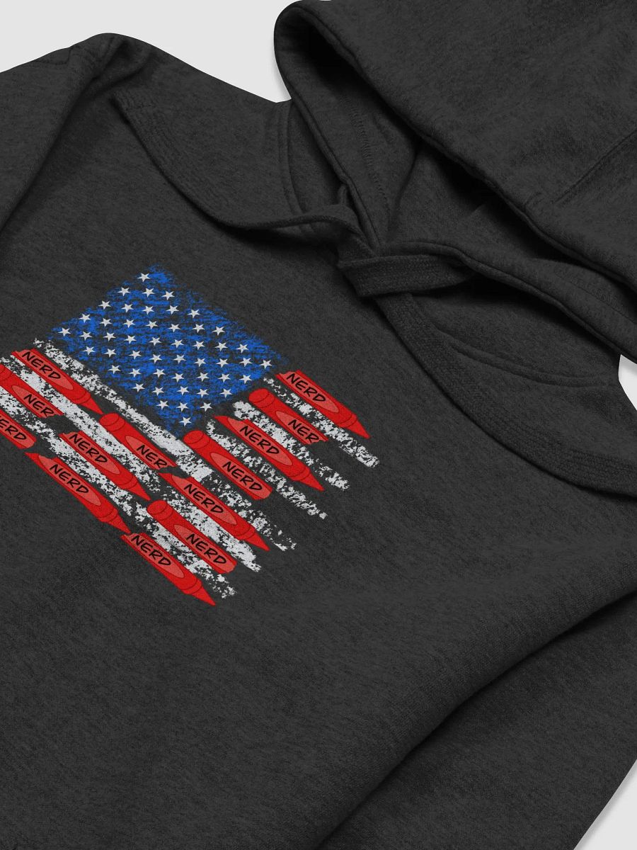 American Flag Nerd Hoodie product image (18)