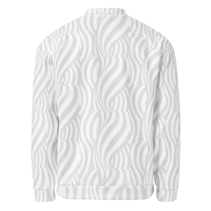 Flowing Waves Custom Bomber Jacket product image (2)