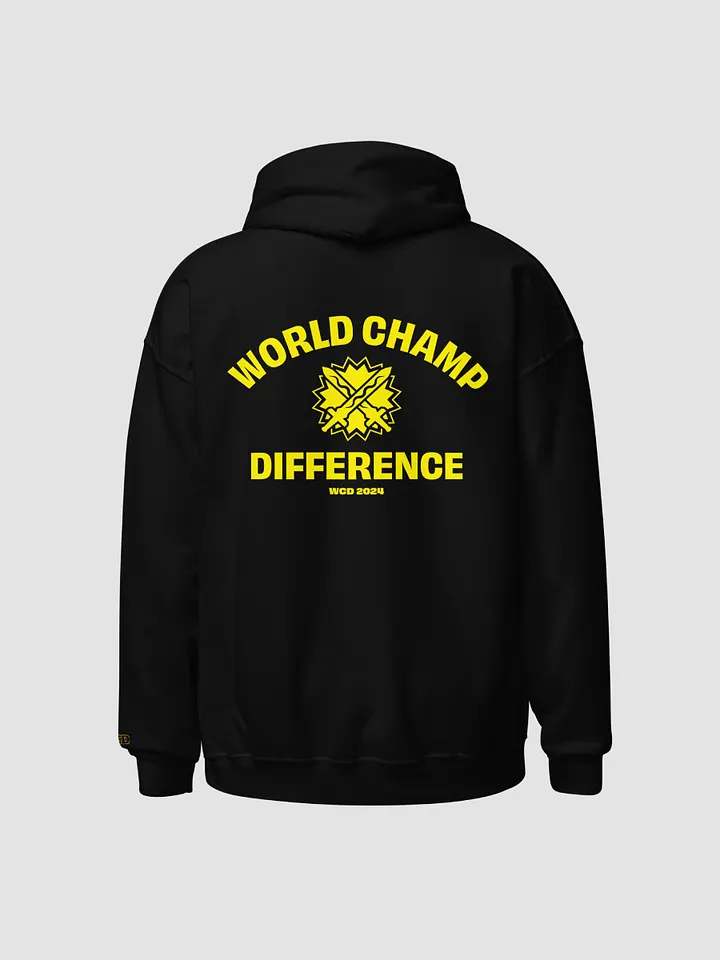 WolfeyVGC World Champ Black Hoodie - Yellow product image (2)