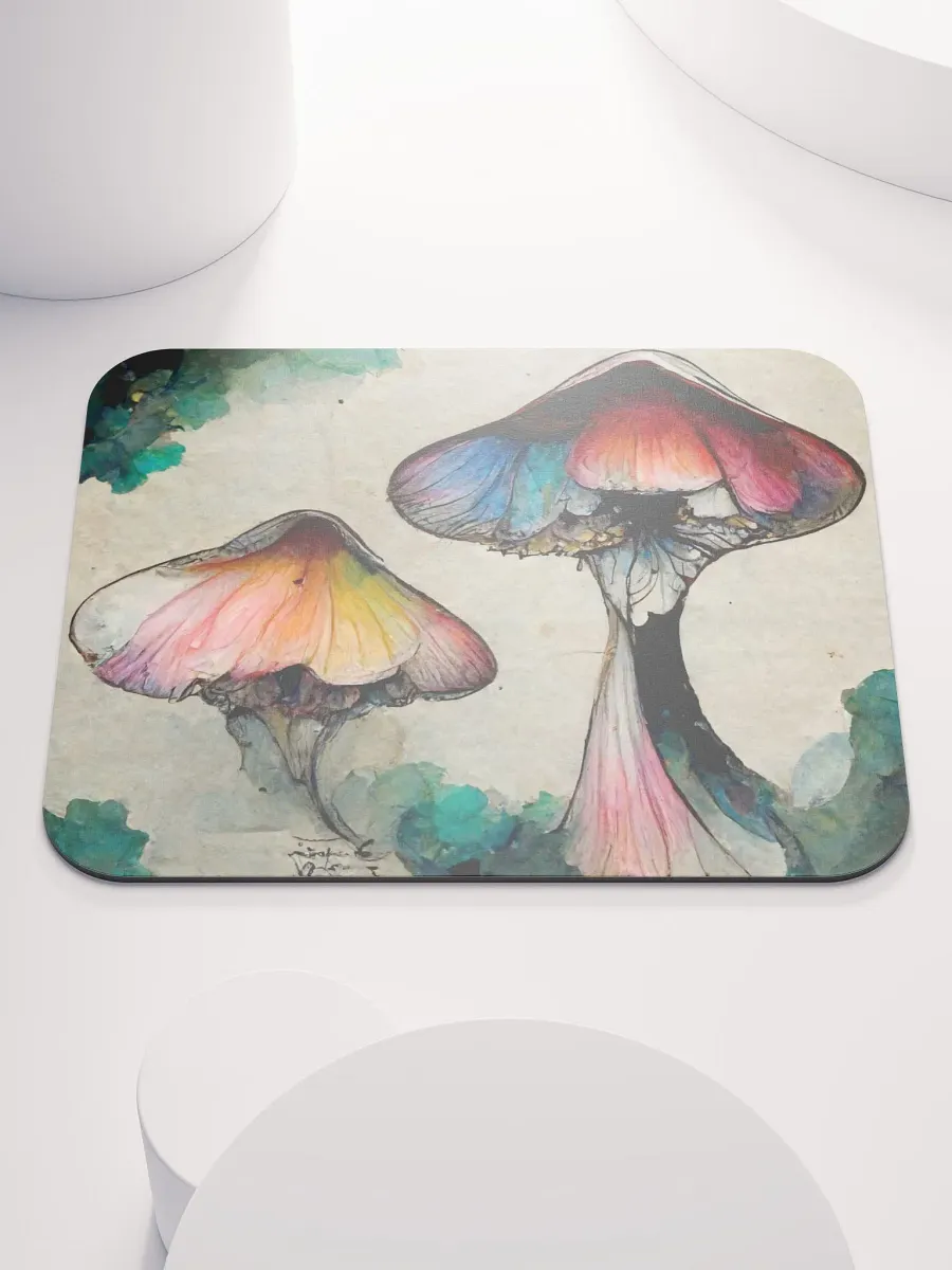 Whimsical Mushroom Dreams Mouse Pad product image (1)