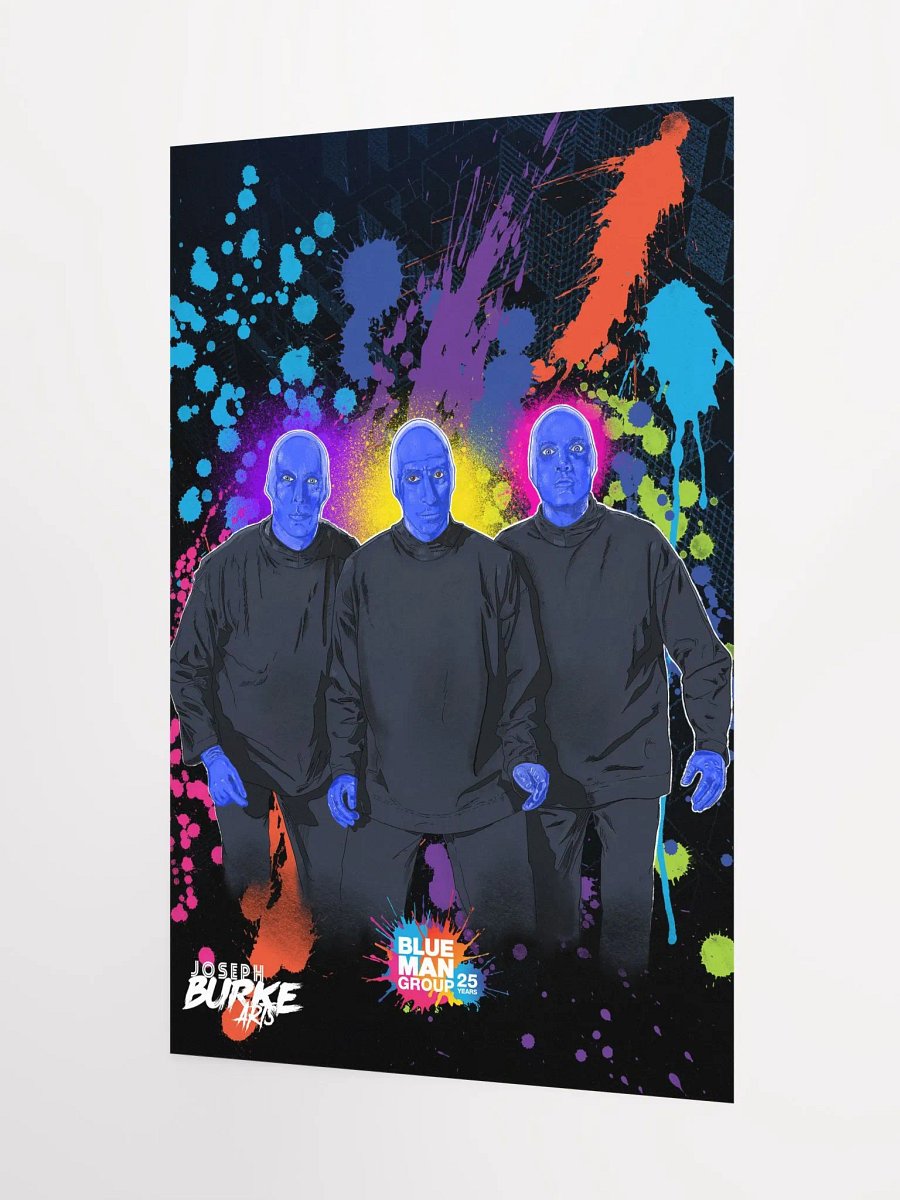 Blue Man Group's 25th Anniversary 12x18 Fine Art Print product image (3)