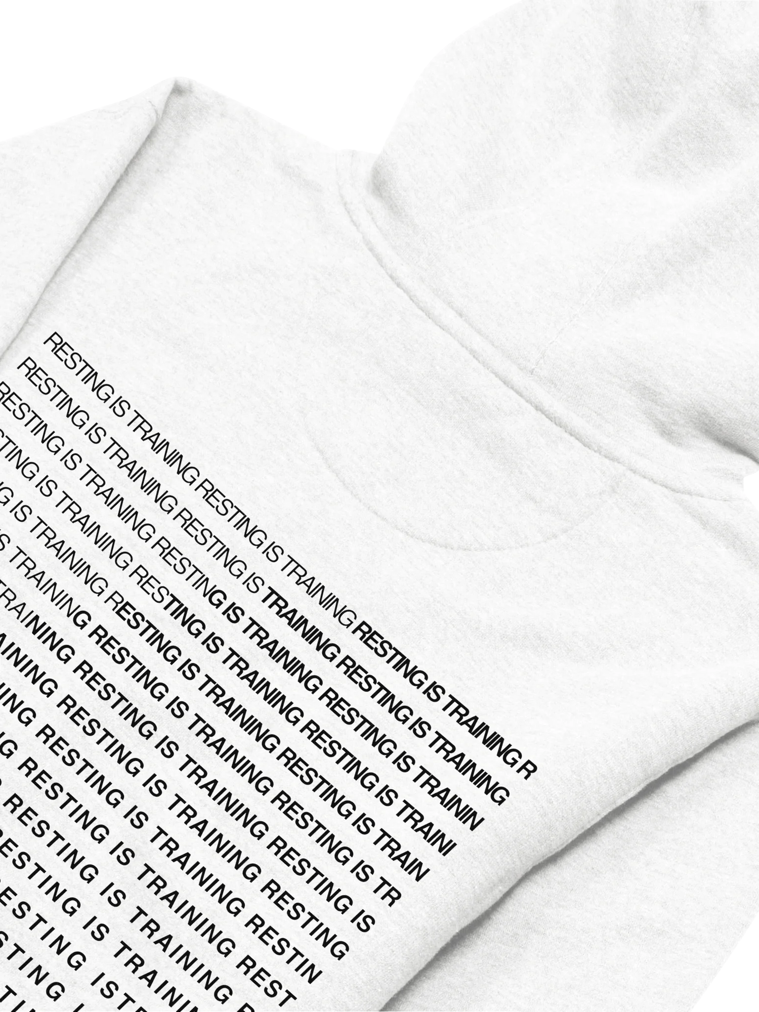 Vert.run Hoodie - Resting is training product image (4)