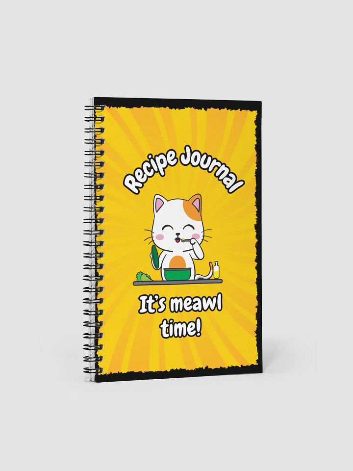 It's Meawl Time Recipe Journal! product image (1)
