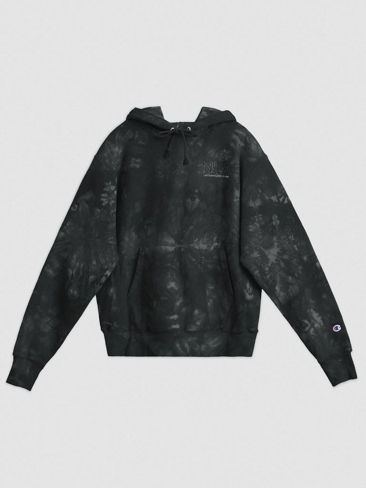 NLA tie dye Hoodie CHAMPION collab product image (3)