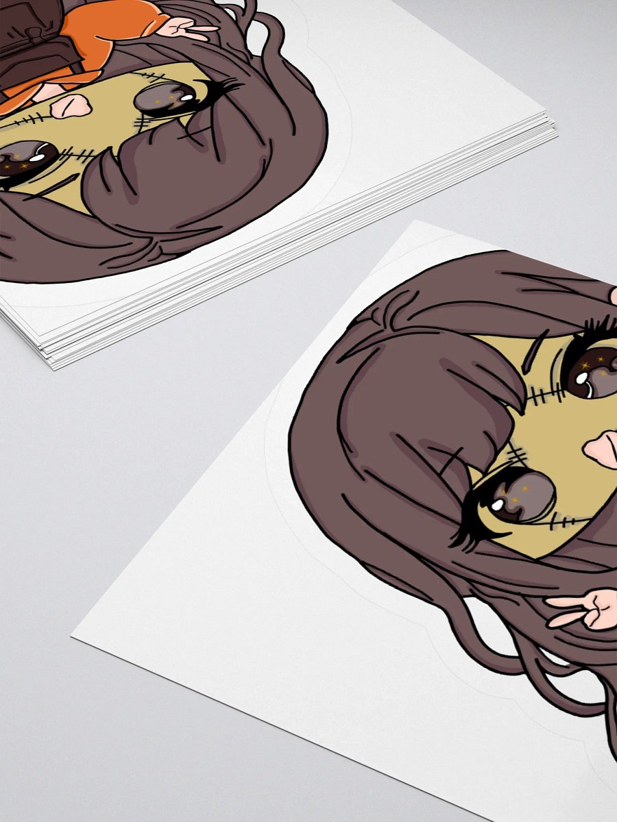 Chibi Leatherface Kiss Stickers product image (11)