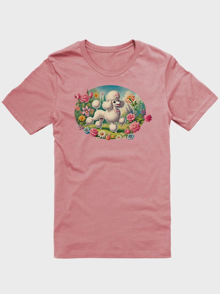 Floral Poodle Paradise Supersoft T-Shirt product image (62)