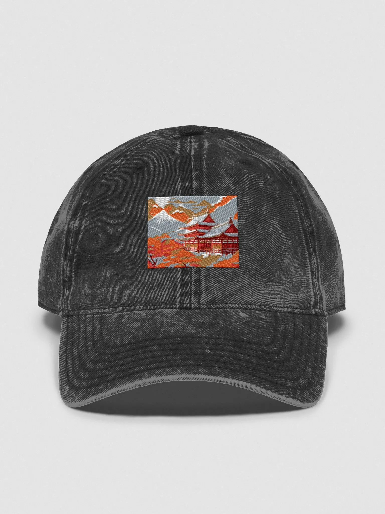 Dad Hat (Autumn Serenity Japanese Temple ) product image (1)