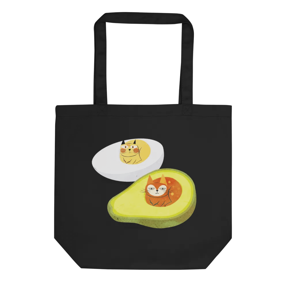 Avocado & Egg Eco-Friendly Tote Bag product image (1)