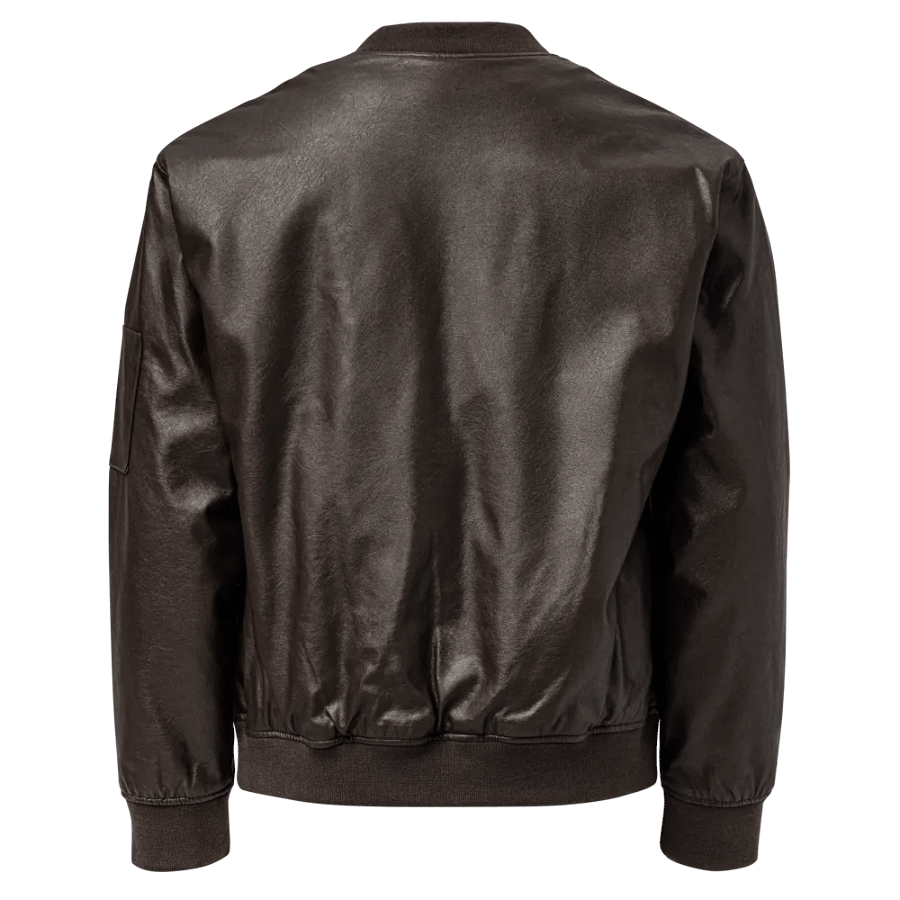 Fight Fly Studio - Foux Leather Bomber Jacket product image (2)