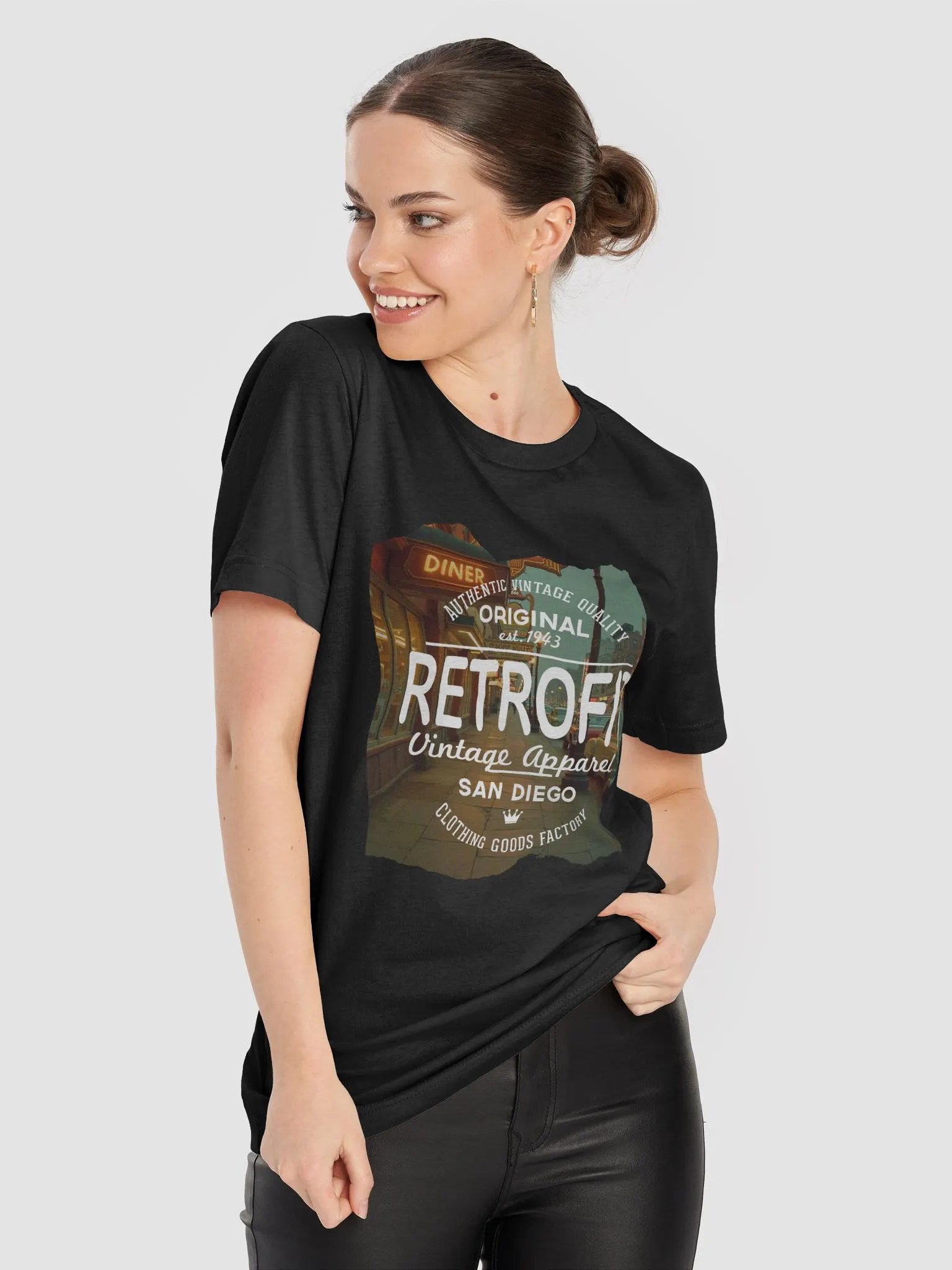 Retrofit Vintage T-Shirt #590 product image (3)