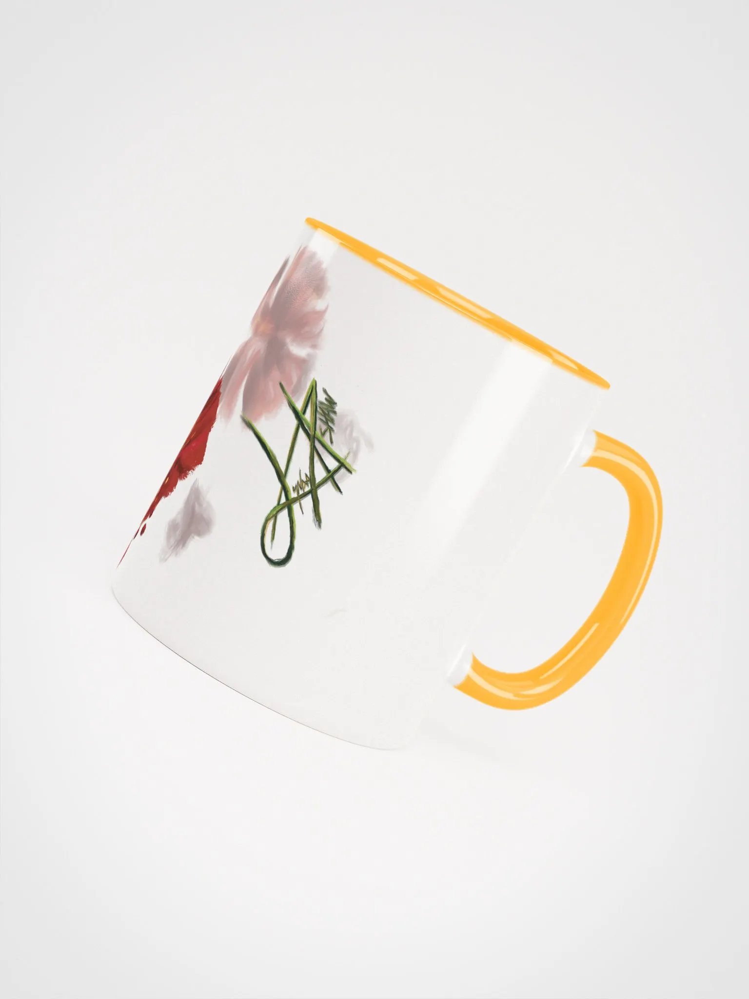 Glossy Mug con Flores product image (32)